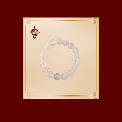 Vòng Mã Não Trắng