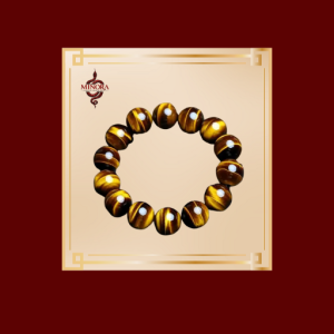 Vòng đá mắt hổ vàng nâu