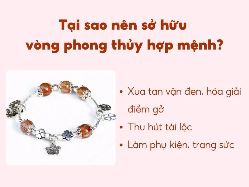vòng theo mệnh 