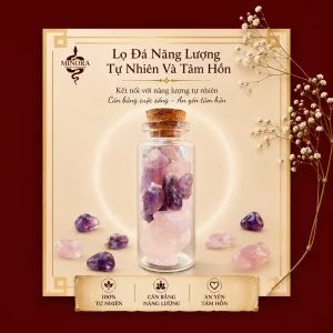 Lọ Đá Phong Thủy "An Yên Tĩnh Tại" – Minora